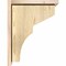 Ekena Millwork Monterey Rough Sawn Corbel w/Backplate, Douglas Fir, 8"W x 14"D x 18"H COR08X14X18MON01RDF - alternate 3